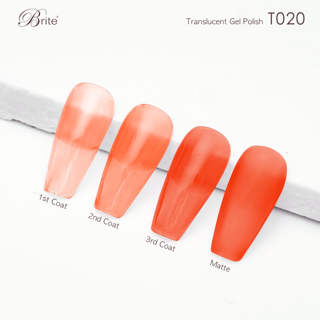 Brite Gel Polish (Translucent Series)