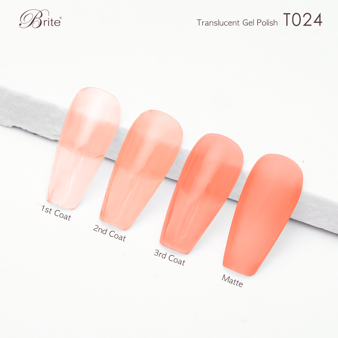 Brite Gel Polish (Translucent Series)