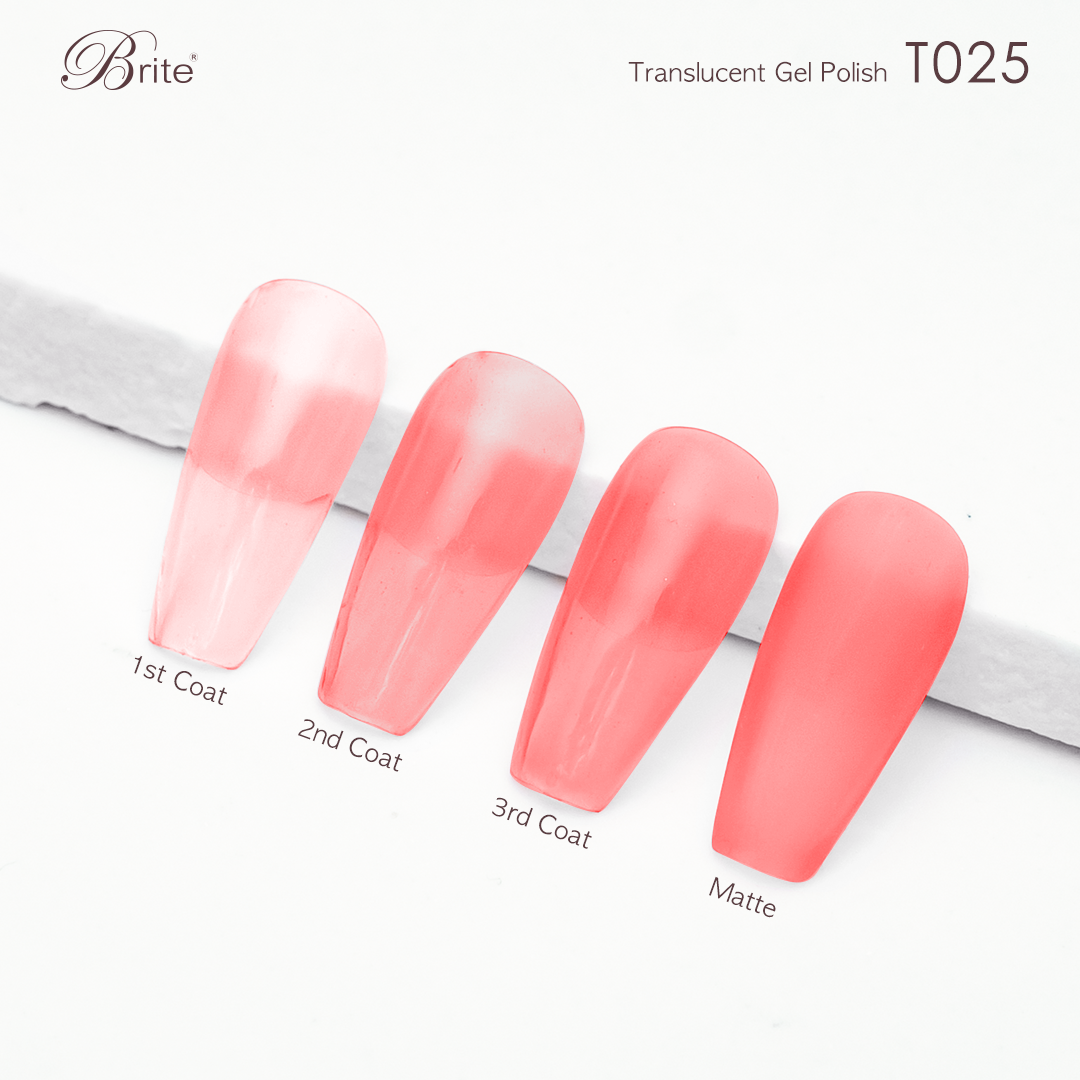 Brite Gel Polish (Translucent Series)