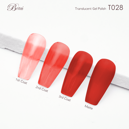 Brite Gel Polish (Translucent Series)