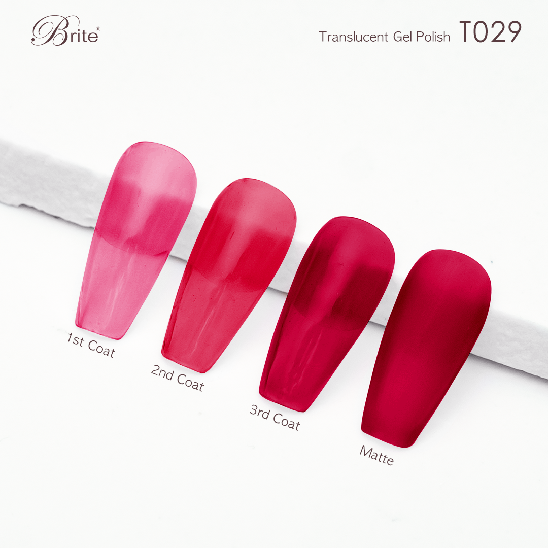 Brite Gel Polish (Translucent Series)