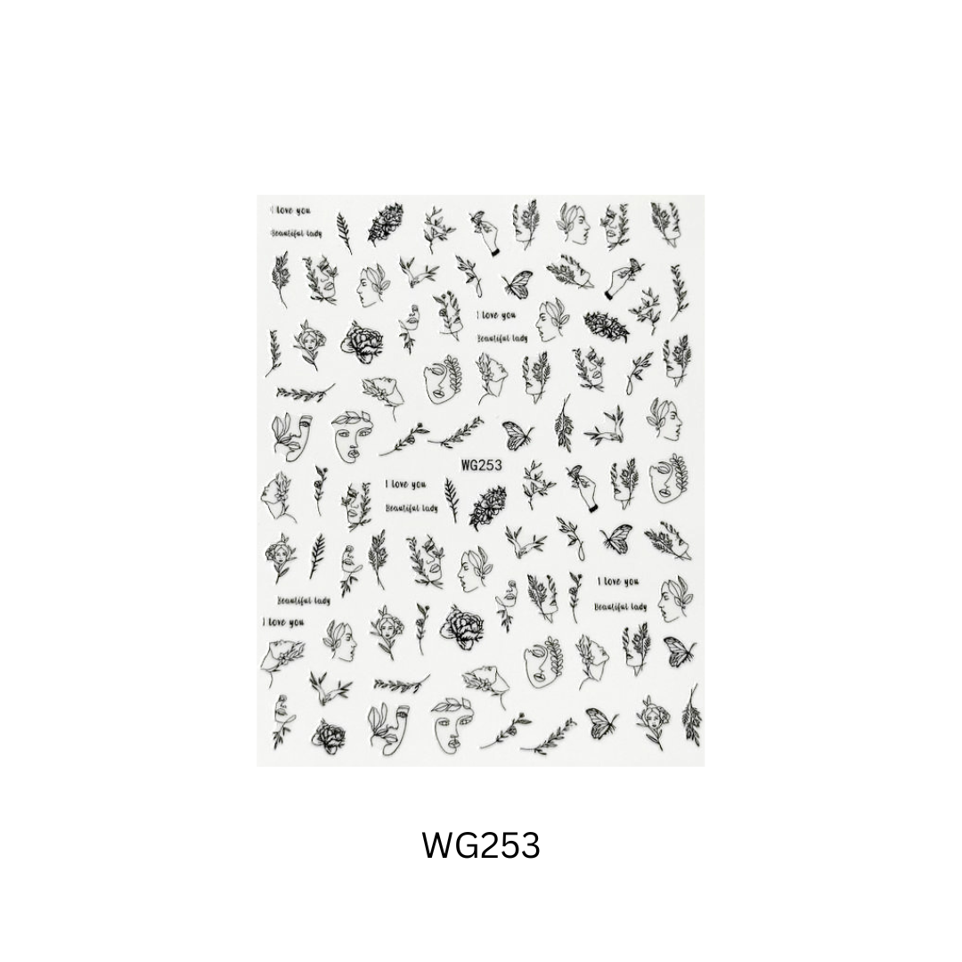 Nail Art Sticker