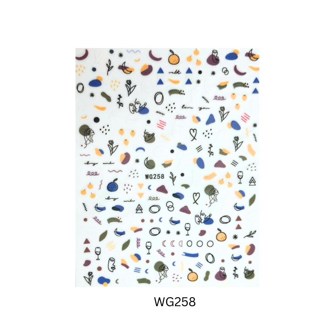 Nail Art Sticker