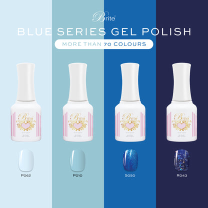 Brite Gel Polish (Blue Series)