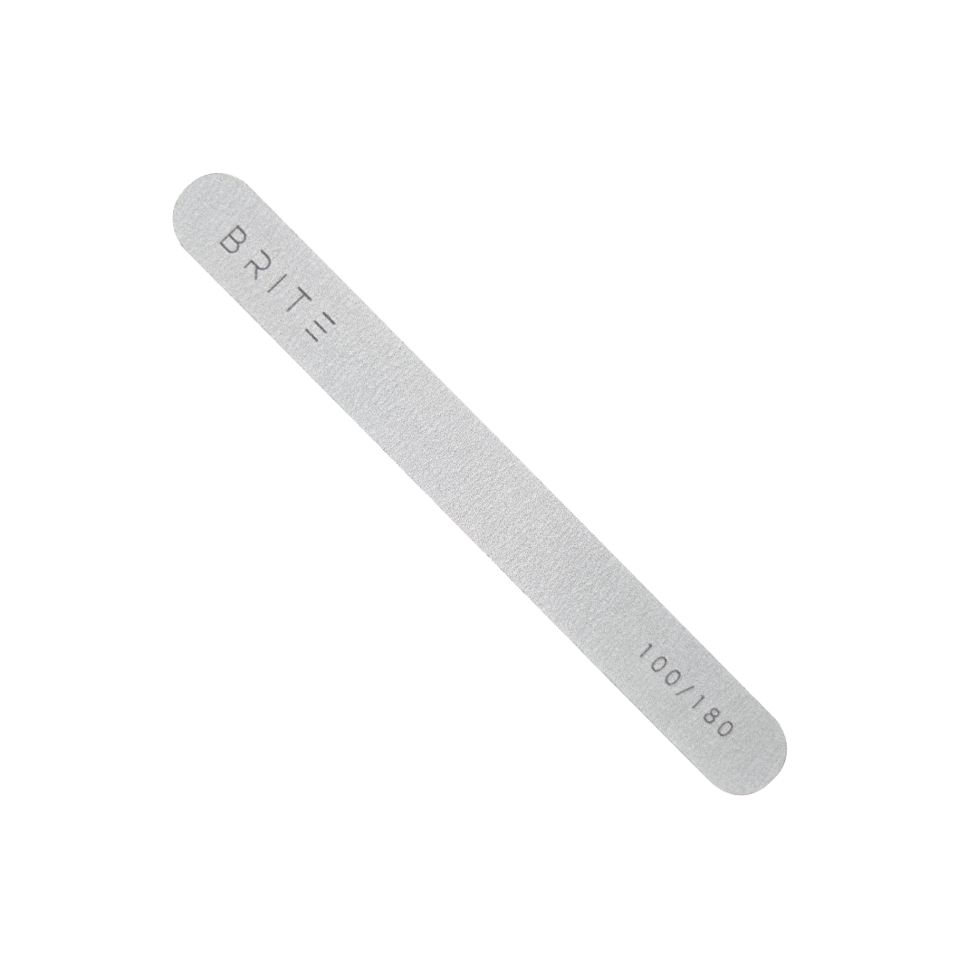 Brite Thick Zebra Nail File - 100/180