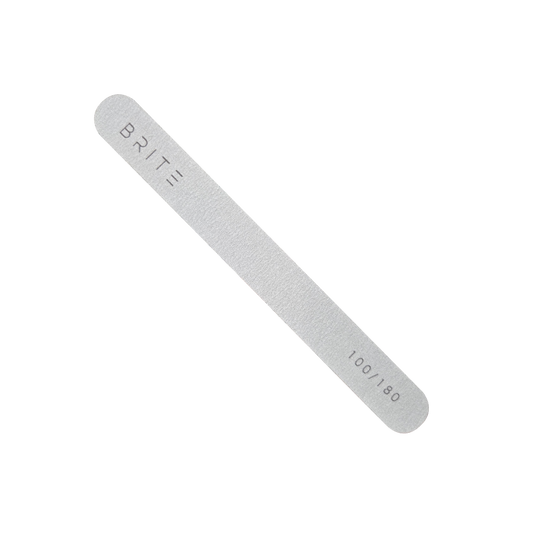 Brite Thick Zebra Nail File - 100/180
