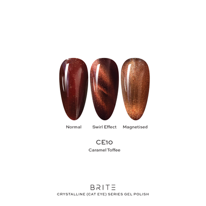 Brite Crystalline Cat Eye Gel Polish (CE7-CE22)
