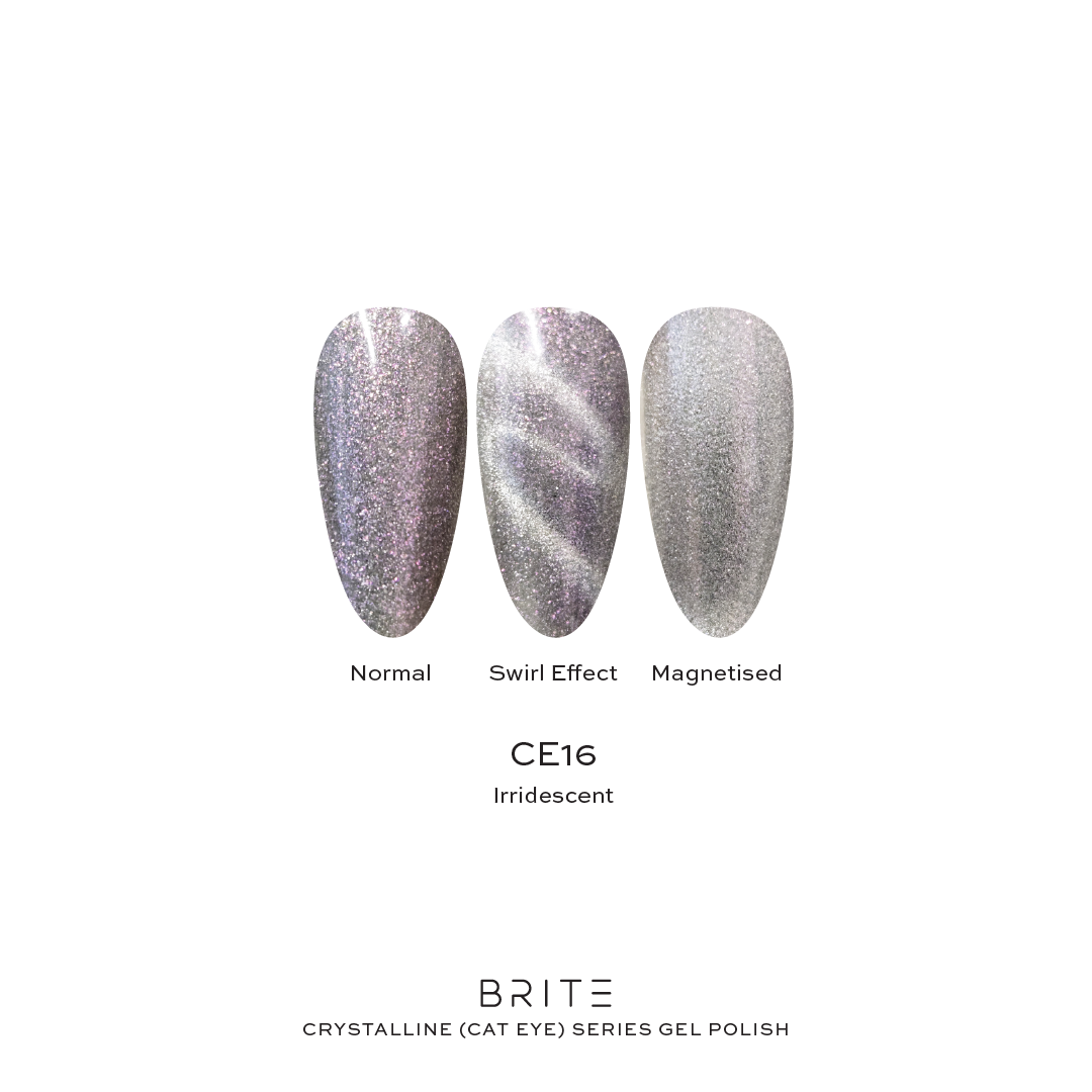 Brite Crystalline Cat Eye Gel Polish (CE7-CE22)