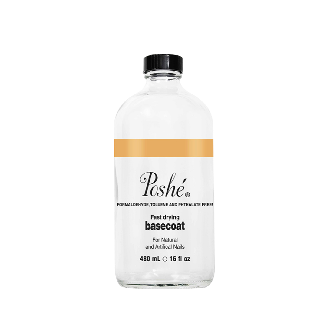 Poshe Fast Drying Top Coat & Base Coat (480ml)