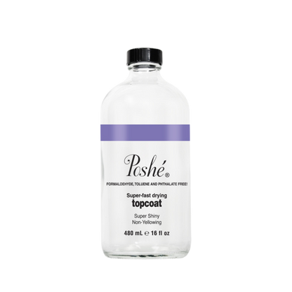 Poshe Fast Drying Top Coat & Base Coat (480ml)