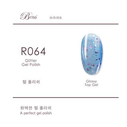 Brite Gel Polish (Blue Series)