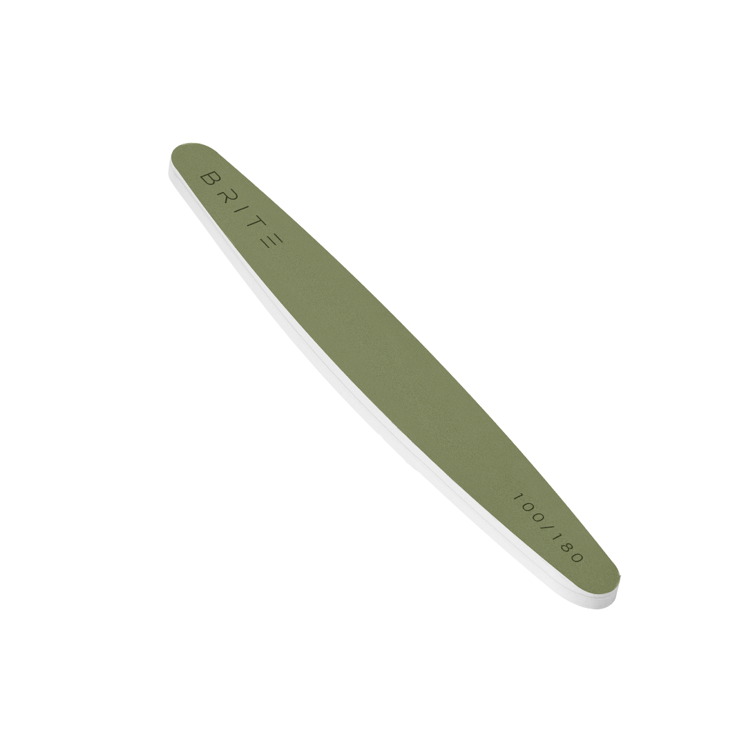 Brite Sponge file - 100/180 (Oval Shaped)