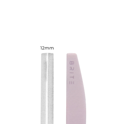Brite Sponge File - 100/180 (Half-Moon Shaped)