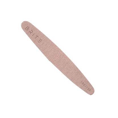 Brite Zebra Nail File - 100/150 (Oval Shaped)